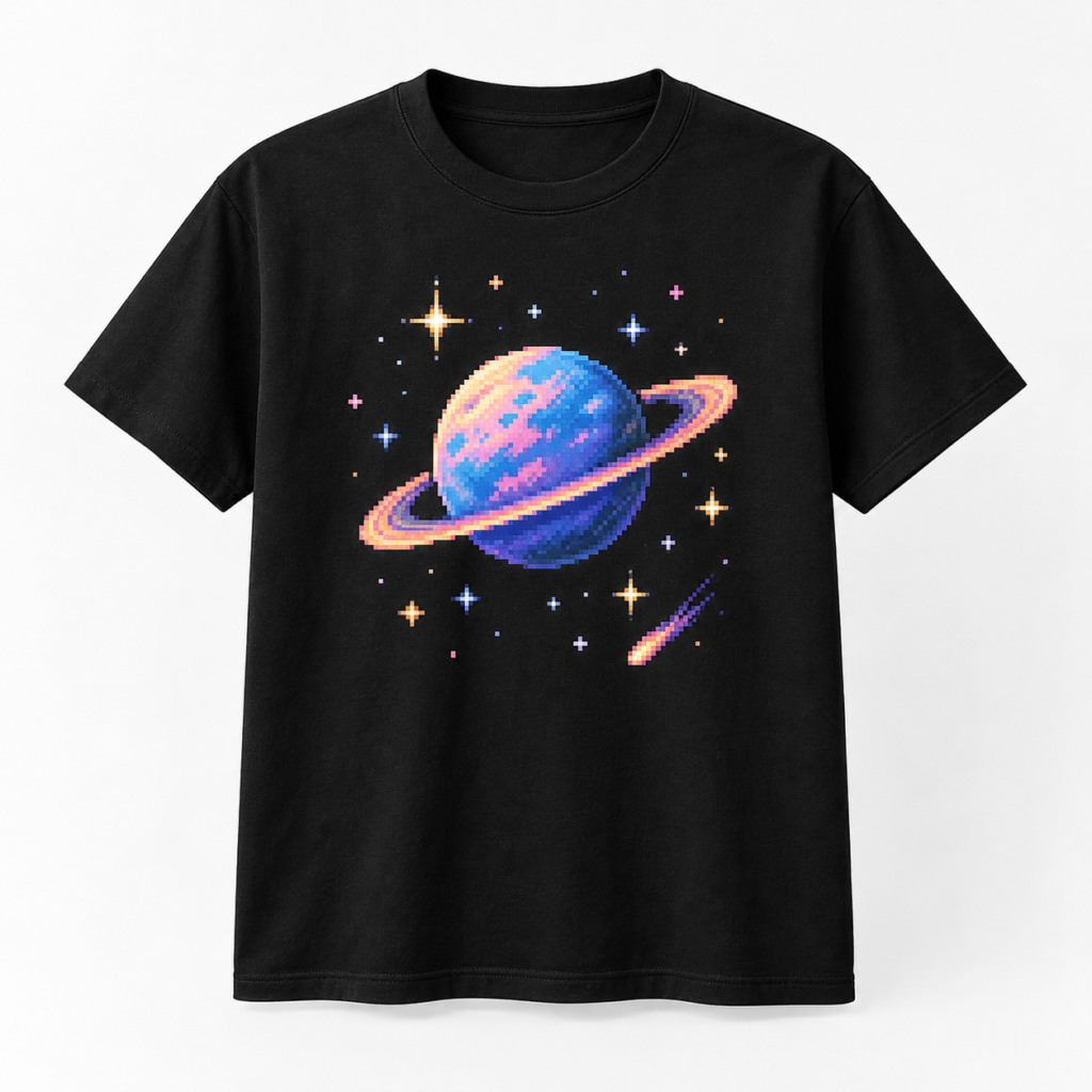 Pixel Planet Tee