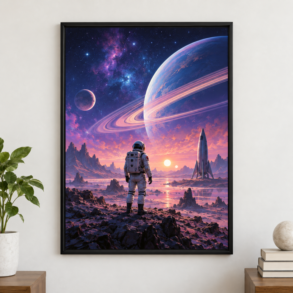 Space Explorer Poster